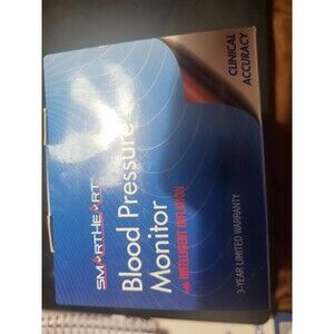 SmartHeart Blood Pressure Monitor Intelligent Inflation Wrist 2 Person NEW